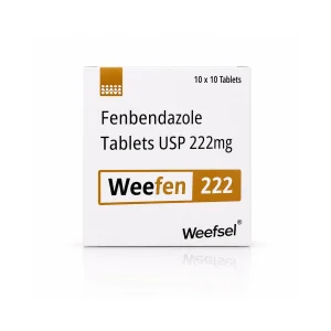 Fenbendazole Tablets USP 222mg - 100 Tablets